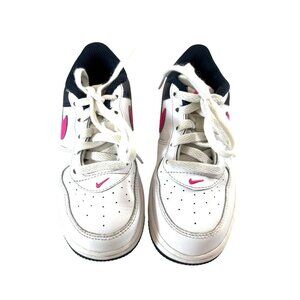 Nike Toddler Girls Sneakers White/Black/Pink Size 10
